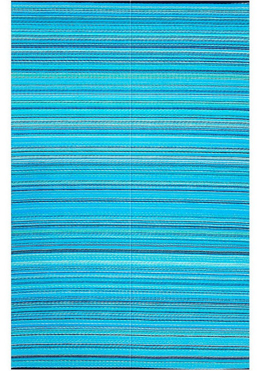 Green decore Weaver Turquoise Blue Recycled plastic Indoor Outdoor Rugs Australia